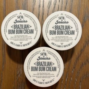 2 Sets of Sol De Janiero Brazilian Bum Bum Cream Lot of 3, 2.5 oz, new and se…